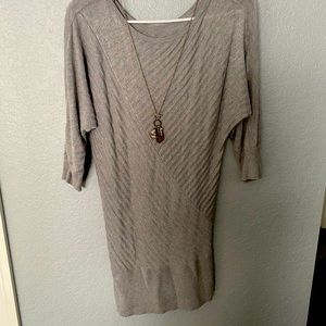 Gray tunic. Size x small. Brand White House black market.